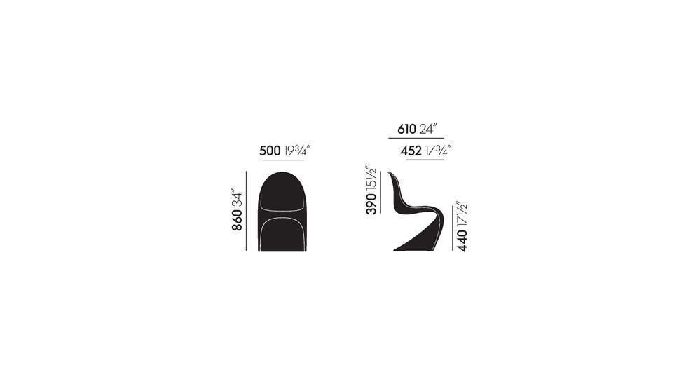 Dimensions of Panton Chair