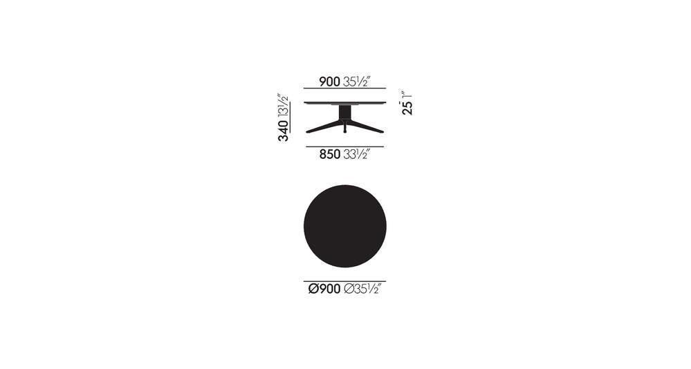 Dimensions of Abalon Table