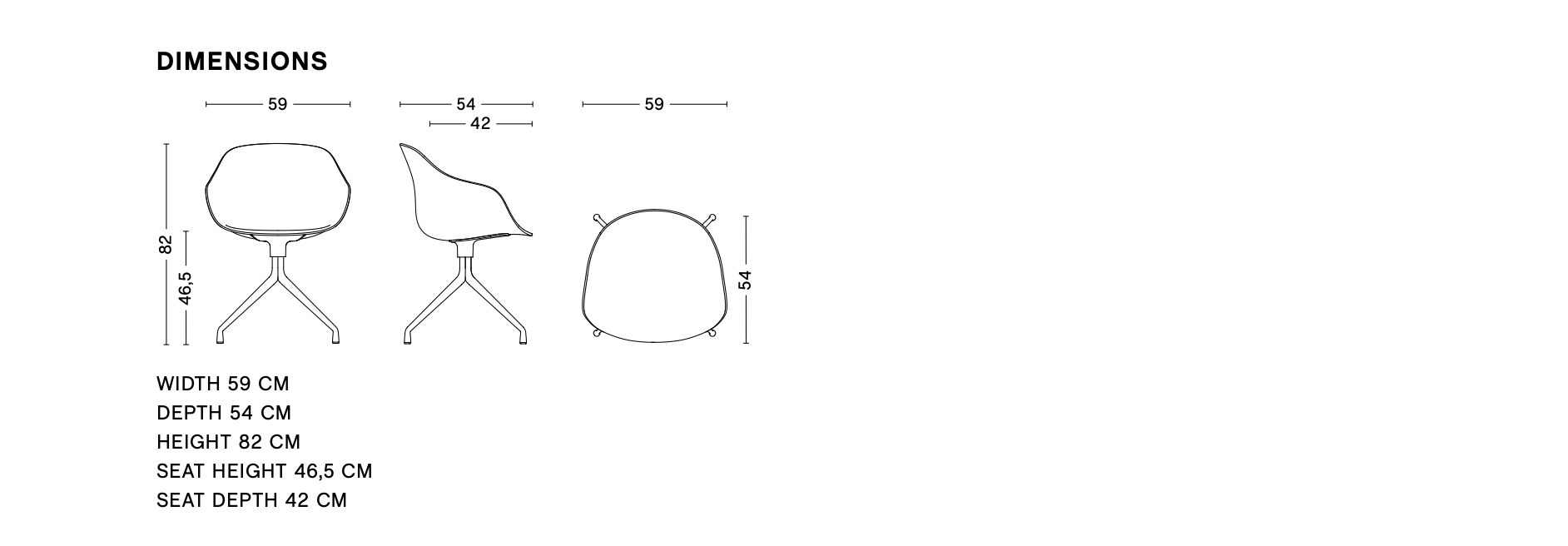 Dimensions of AAC 220