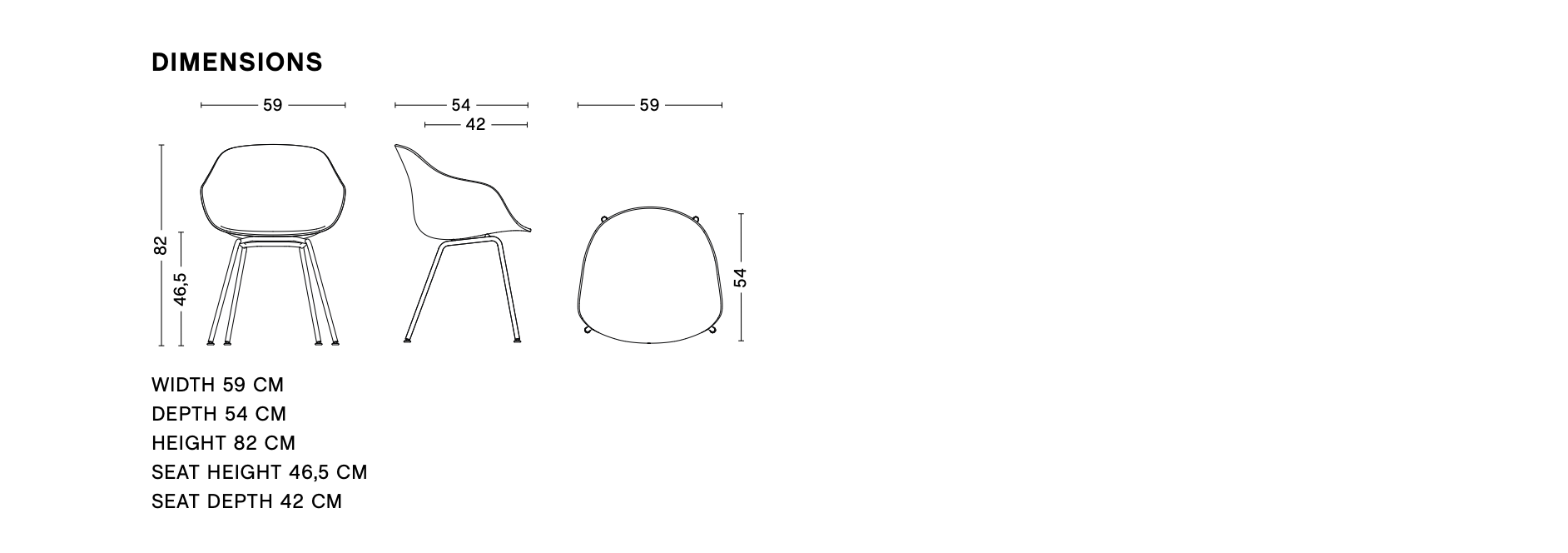 Dimensions of AAC 226